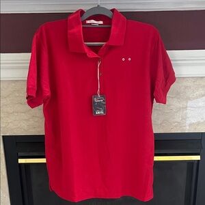 Feather Lite Classic Red Polo Shirt